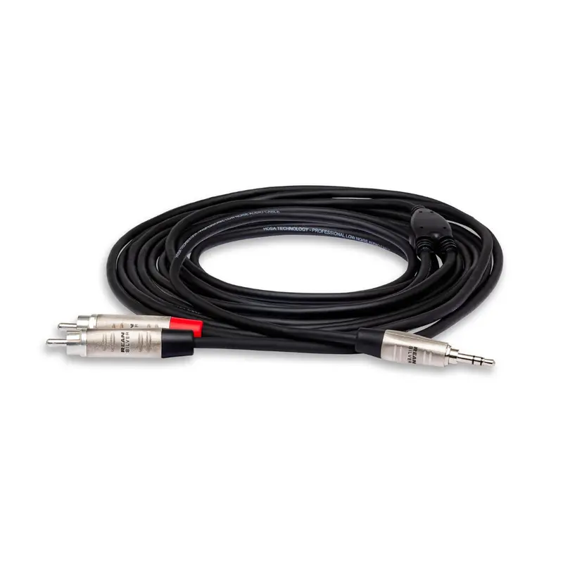 Hosa Rean 3.5Mm Trs To Dual Rca Stereo Breakout Cable – 6 Ft Audio Distribution 1