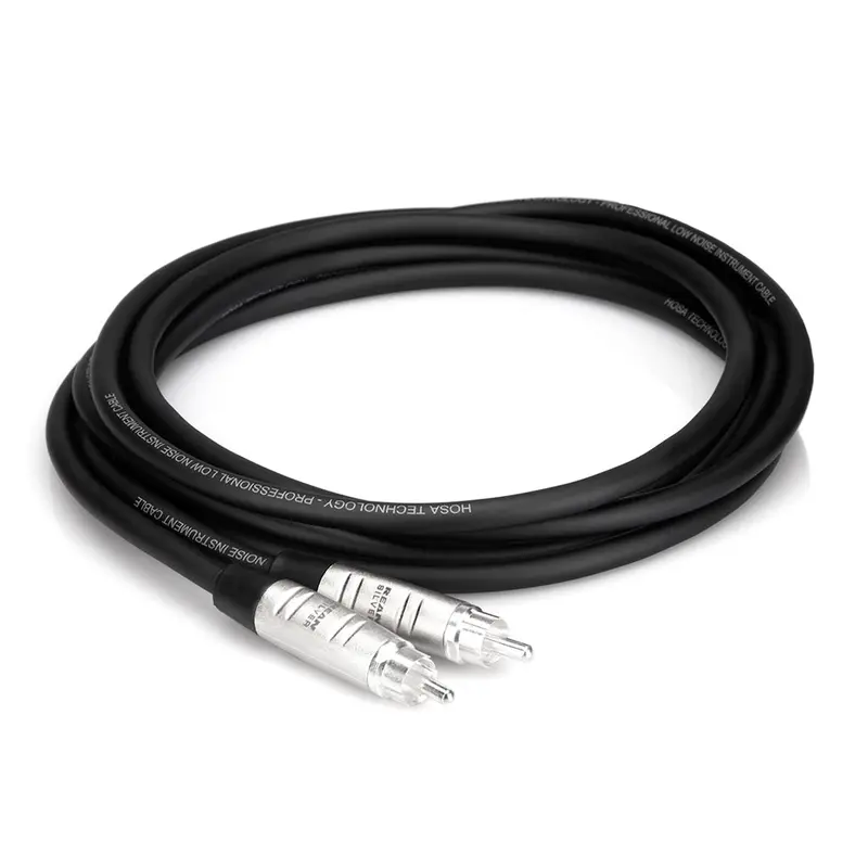 Hosa Rean Rca To Rca Unbalanced Interconnect Cable – 15 Feet 1