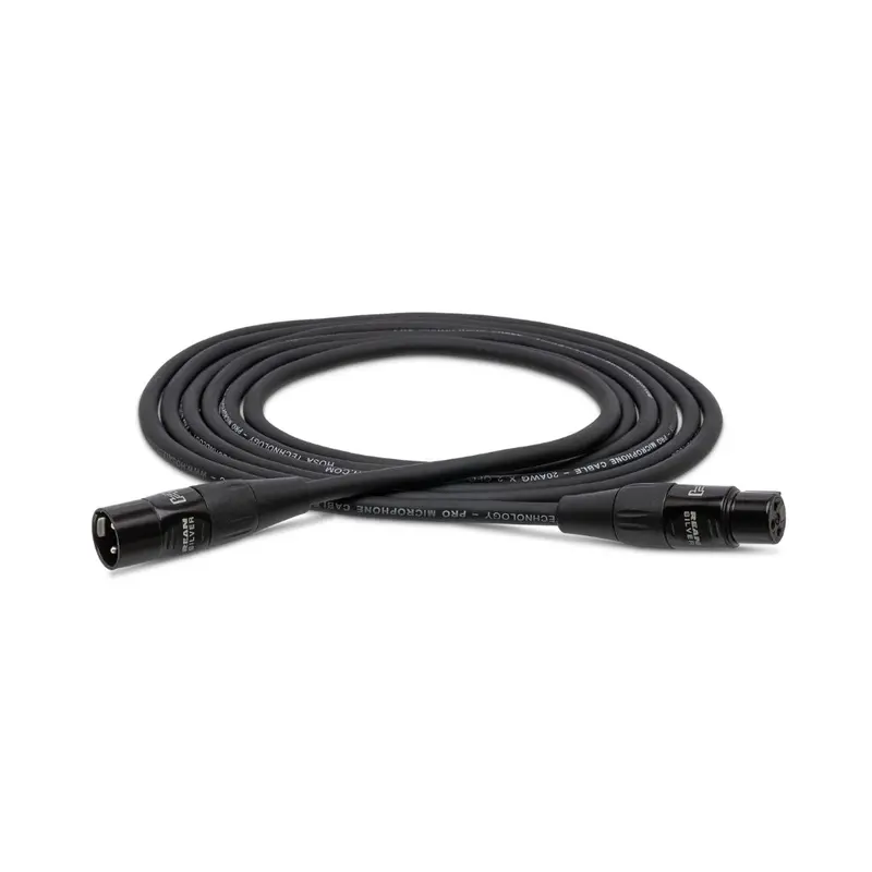 Hosa Rean Xlr Male-To-Female Pro Microphone Cable – 20 Feet 1