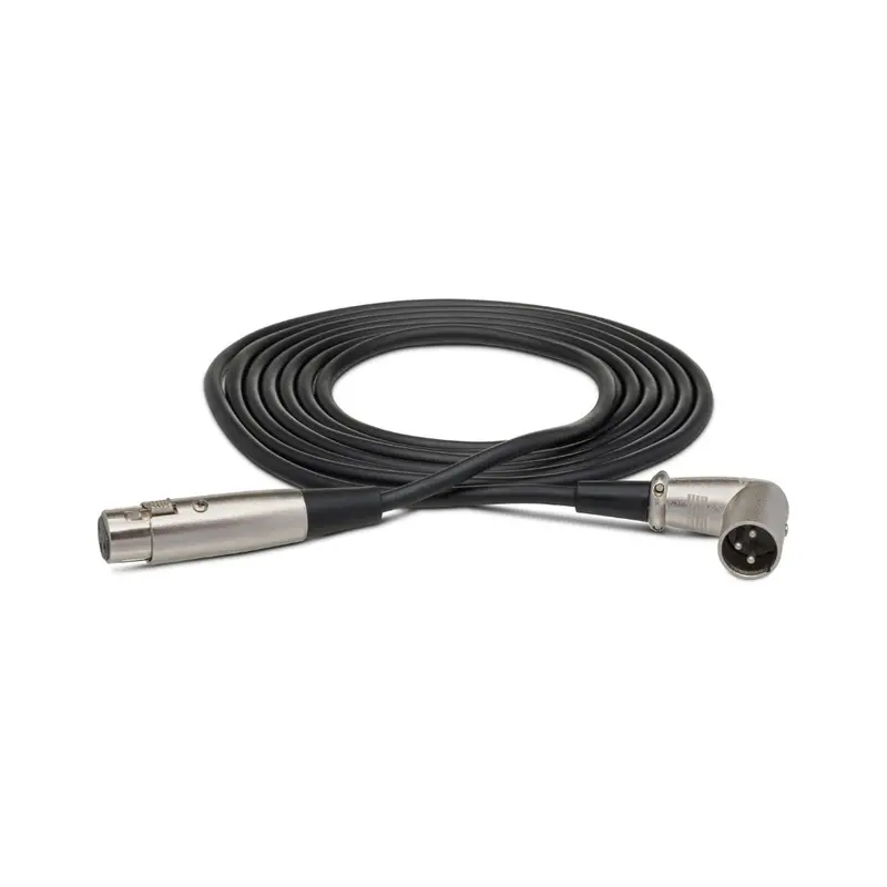 Hosa Right-Angle Xlr Female To Male Balanced Cable – 25 Feet 1