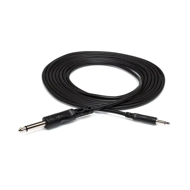 Hosa Technology 3.5 Mm Ts To 1/4" Ts Mono Cable – 10 Feet 1