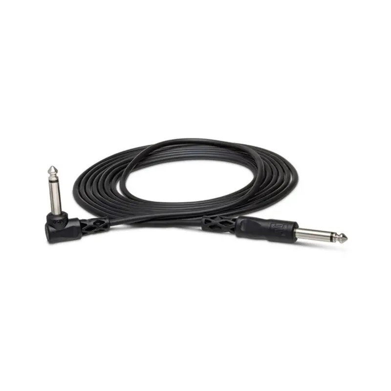 Hosa Technology Straight-To-Right-Angle 1/4" Ts Unbalanced Cable 1