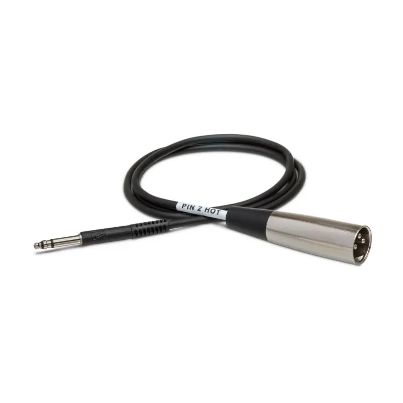 Hosa Tt Trs To Xlr Male Balanced Interconnect Cable – 3 Feet 1