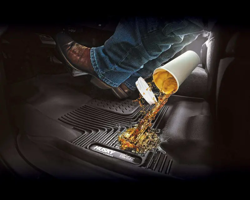Husky Liners X-Act Contour Front Floor Mat – Precision Molded For Nissan Frontier Cab 1