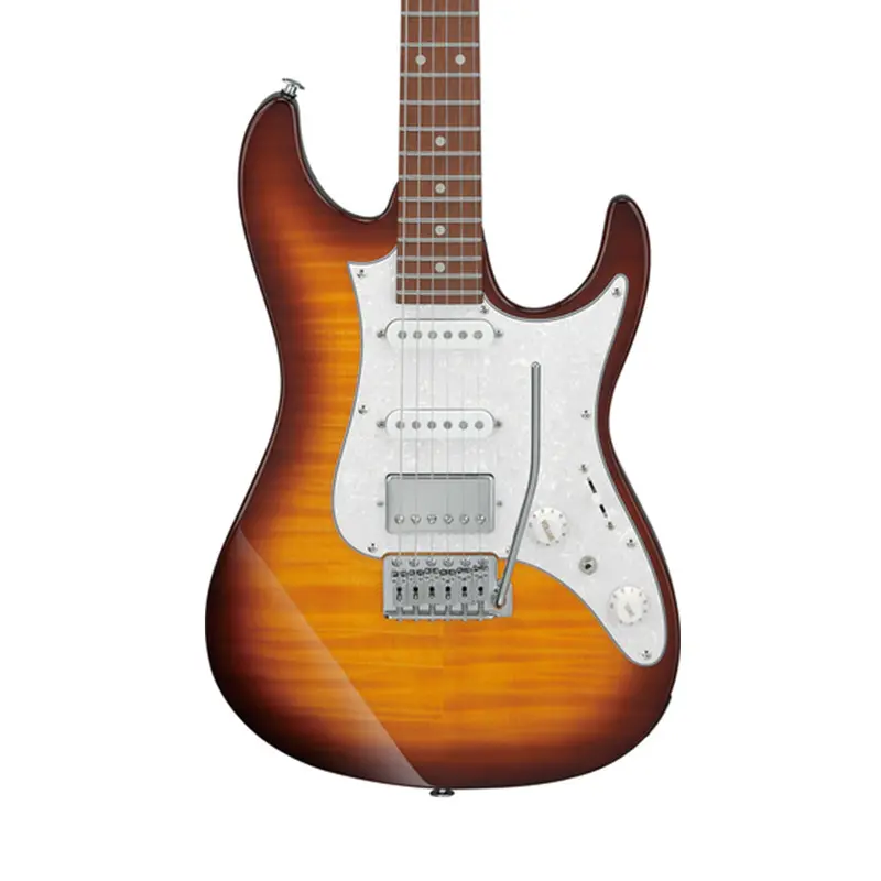 Ibanez Az22S1F Premium Electric Guitar – Violin Sunburst With Flamed Maple Top 1
