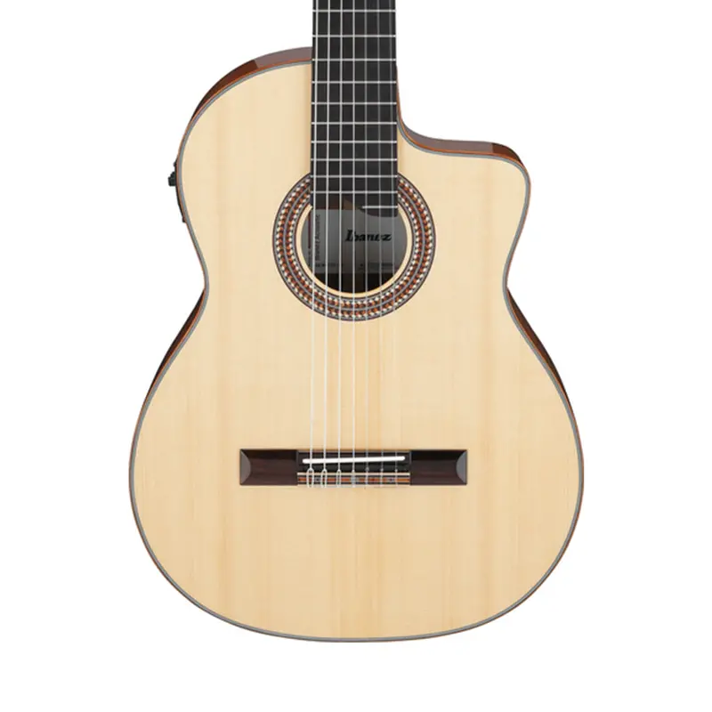 Ibanez Ga3007Ce Classical Nylon Guitar With Fishman Pickup – Natural High Gloss 1