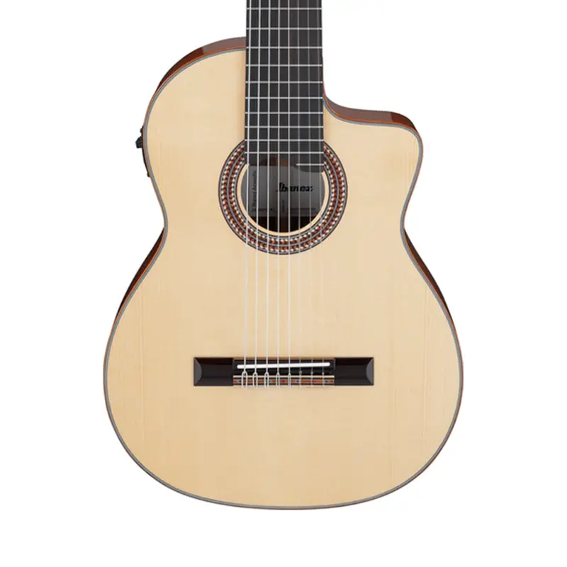 Ibanez Ga3008Ce Classical Nylon Guitar With Fishman Pickup – Natural High Gloss 1