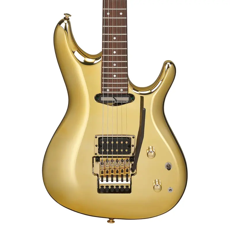 Ibanez Js1Gd Joe Satriani Signature Electric Guitar – Gold Boy Finish 1