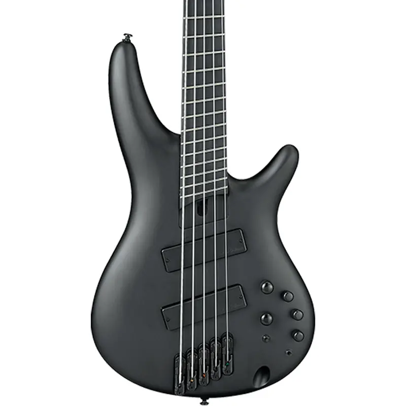 Ibanez Srms625Ex 5-String Electric Bass – Black Flat Finish, Extended Range Neck 1