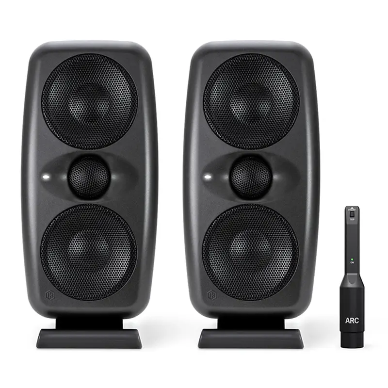 Ik Multimedia Iloud Mtm Mkii Studio Monitors (Pair) With Arc Mic – High-Resolution Compact Reference Speakers 1