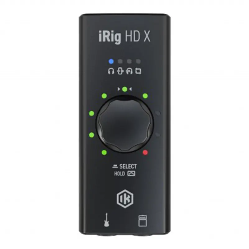 Ik Multimedia Irig Hd X Digital Guitar Interface For Professionals 1