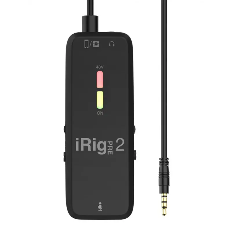 Ik Multimedia Irig Pre 2 Professional Xlr Microphone Interface 1