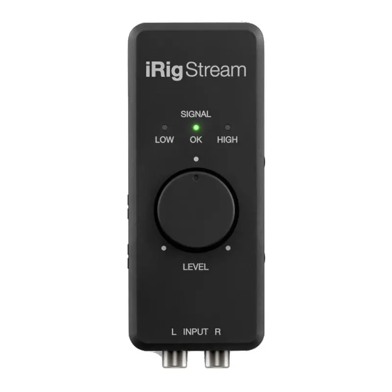Ik Multimedia Irig Stream Audio Interface For Live Streaming 1