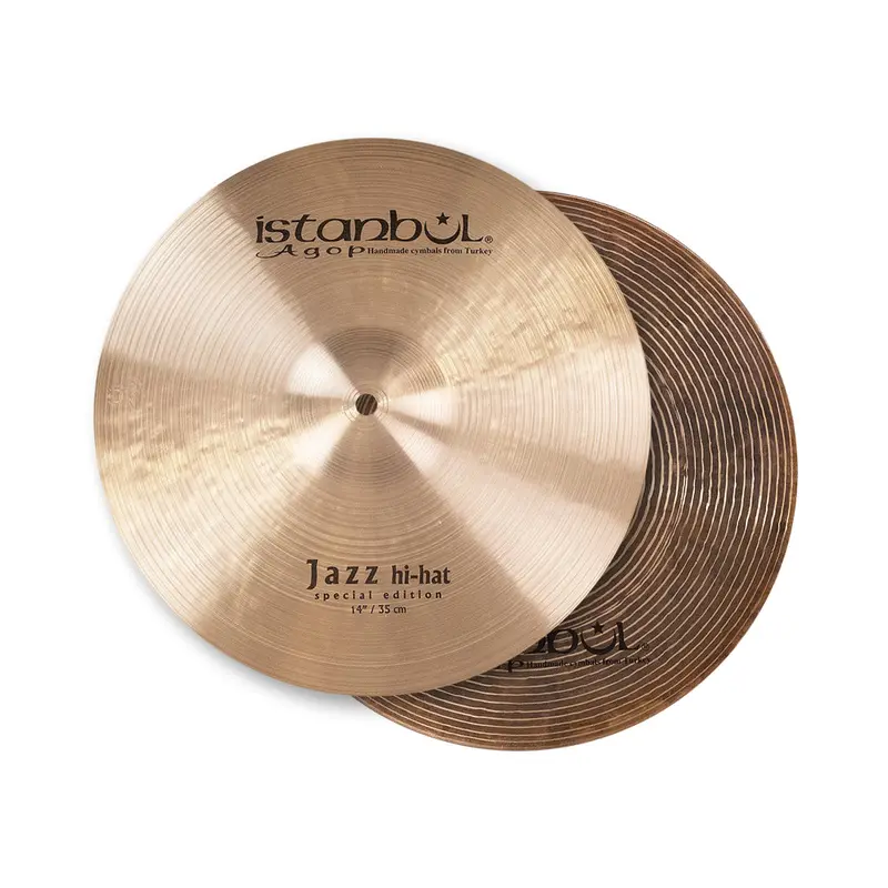 Istanbul Agop 14" Special Edition Jazz Hi-Hats – Tight, Responsive, Classic Jazz Definition 1