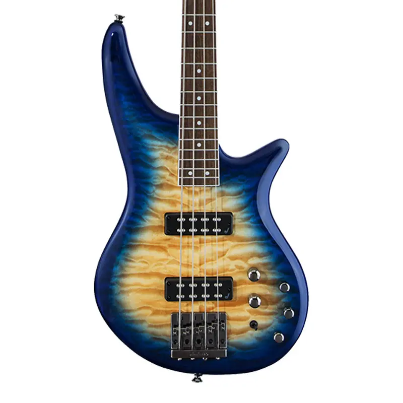 Jackson Js Series Spectra Bass Js3Q – Amber Blue Burst Finish 1