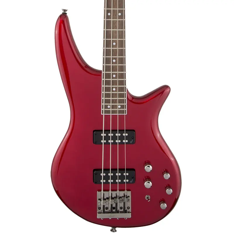 Jackson Js32 Spectra Bass Guitar – Metallic Red Body With Laurel Fingerboard 1