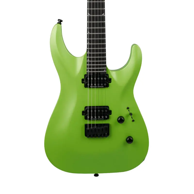 Jackson Sla2 Pro Plus Soloist Hardtail Electric Guitar – Toxic Apple Finish 1