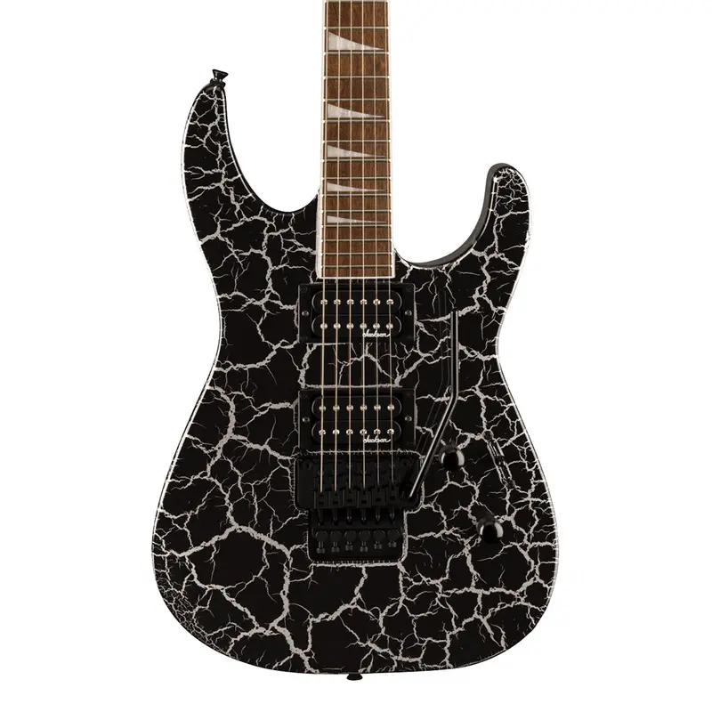 Jackson X Series Slx Dx Soloist Electric Guitar – Silver Mercury Crackle Finish 1