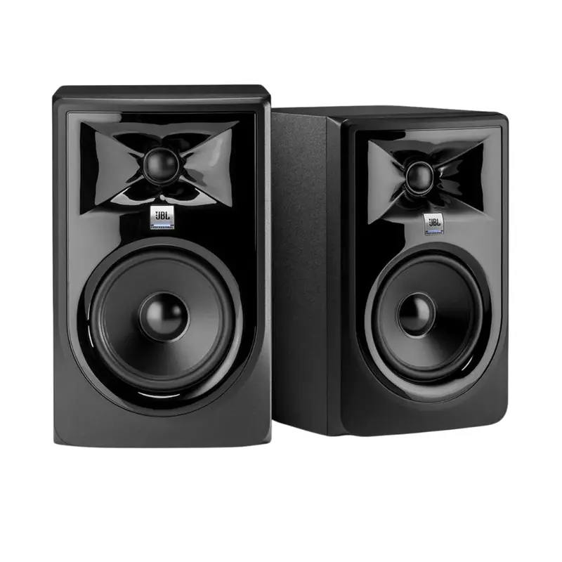 Jbl Lsr305 Mkii Powered Studio Monitor Pair – 5-Inch Bi-Amplified Reference Speakers 1