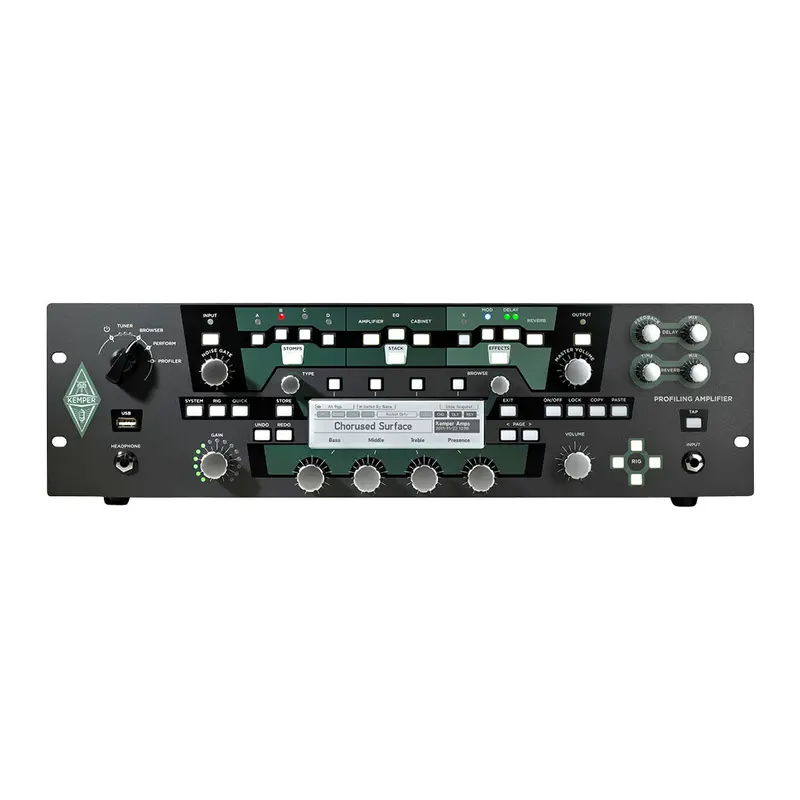 Kemper Profiler Power Rack – 6U Rackmount Modeling Amp Platform 1