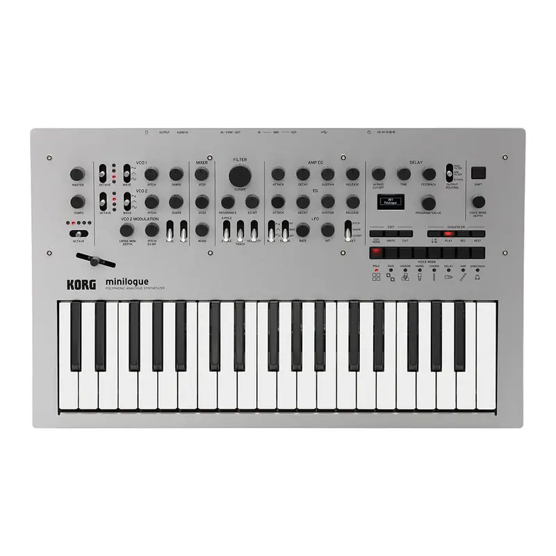 Korg Minilogue Xd Polyphonic Analog Synthesizer – 4-Voice With Digital Oscillators 1