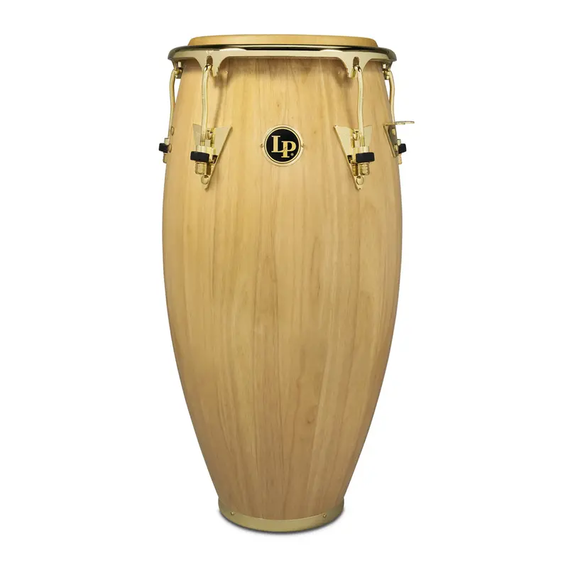Latin Percussion Classic Quinto – 11", Natural Wood With Gold Accents 1
