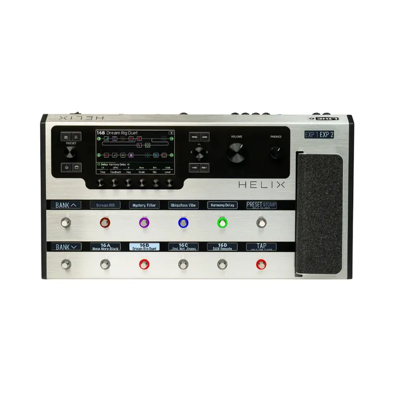 Line 6 Helix Floor Multi-Effects Guitar Processor – Limited Platinum Edition 1