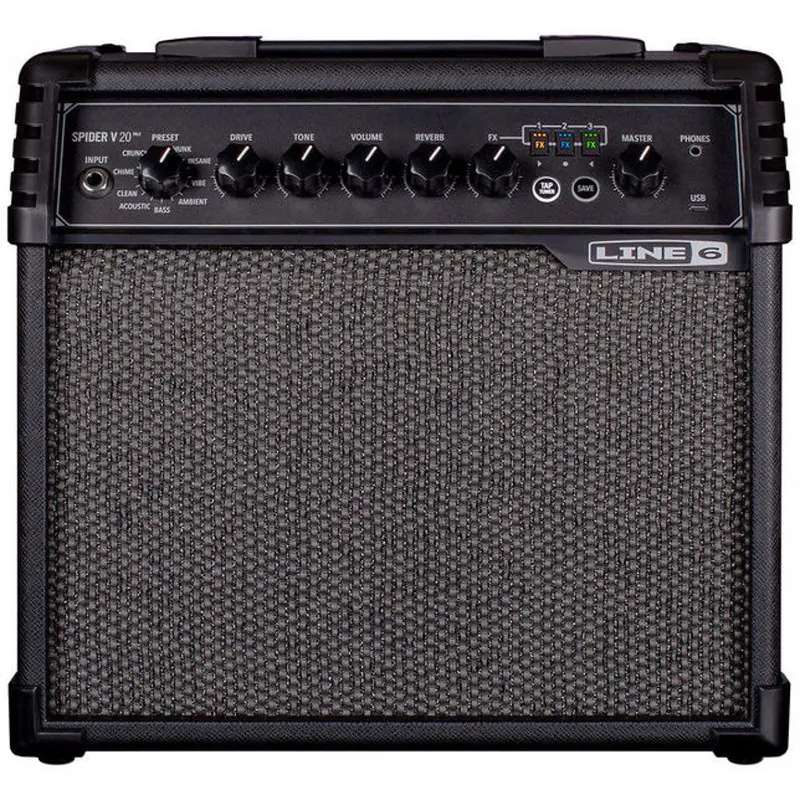 Line 6 Spider V 30 Mkii 30-Watt Digital Guitar Combo Amp With Modeling Effects 1