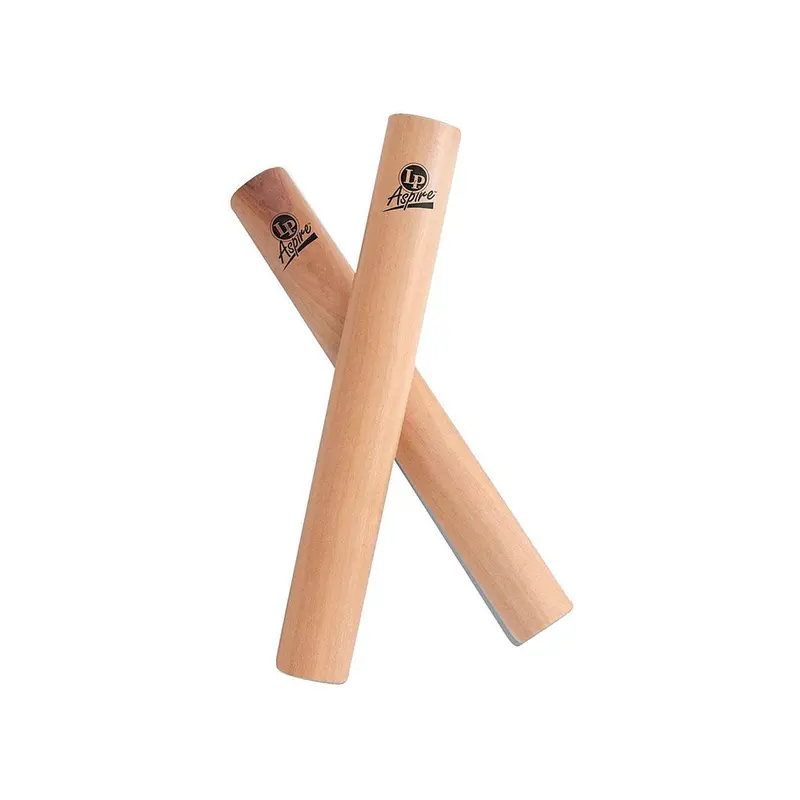 Lp Aspire White Wooden Claves Pair 1