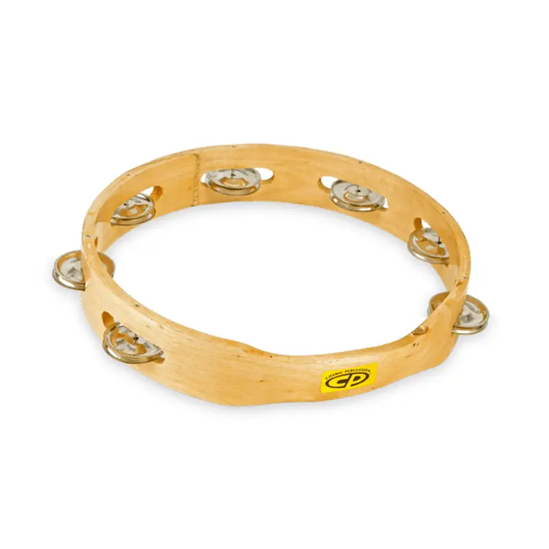 Lp Cp 10" Single-Row Tambourine – Classic Jingle Design 1