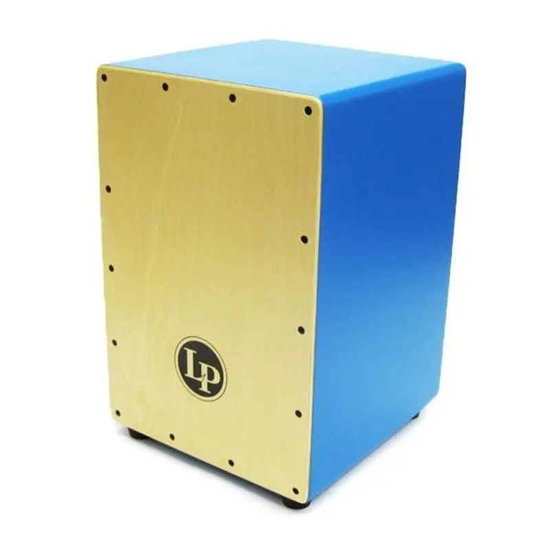 Lp Festivo Cajon – Blue Finish Portable Box Drum 1