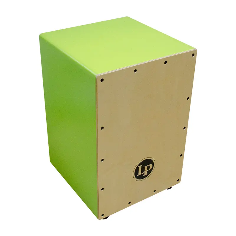 Lp Festivo Cajon – Green Finish Portable Box Drum 1