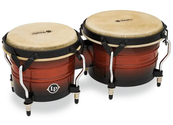Lp Matador Custom Wood Bongos – Vintage Sunburst Finish 1