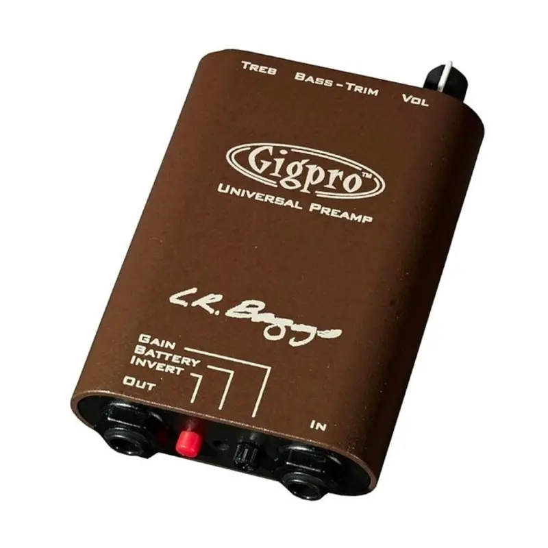 Lr Baggs Gigpro Belt-Mount Preamp With Integrated Clip 1