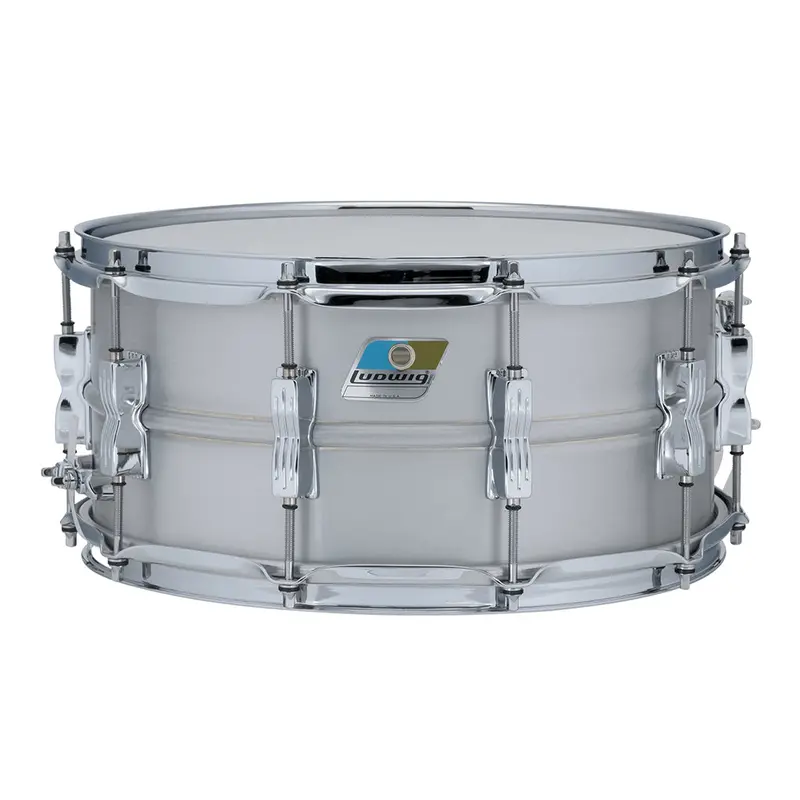 Ludwig Acrolite Aluminum Snare Drum – 14″ × 6.5″ 1