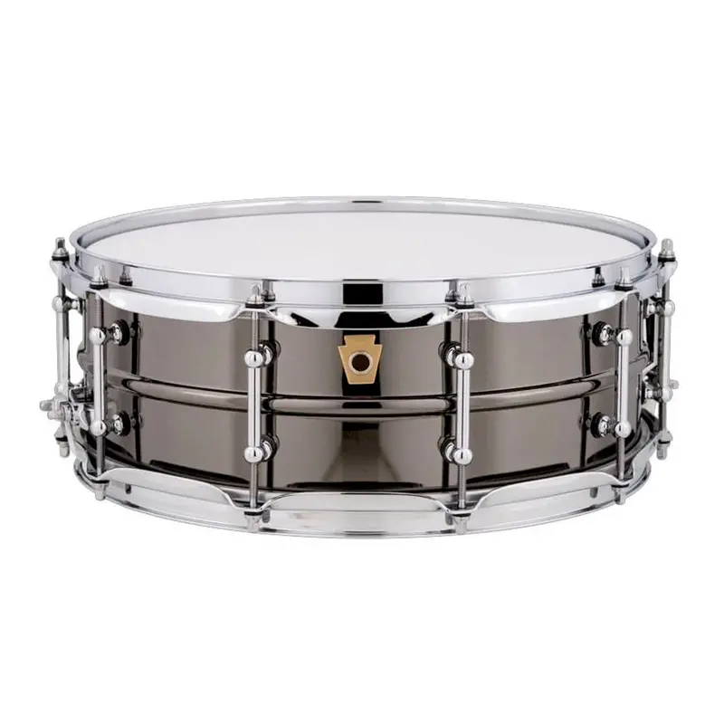 Ludwig Black Beauty Snare Drum – 14" X 5", Smooth Brass Shell With Tube Lugs 1