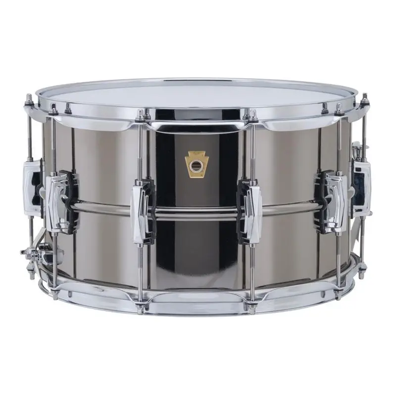 Ludwig Black Beauty Snare Drum – 14" X 8", Imperial Lugs 1
