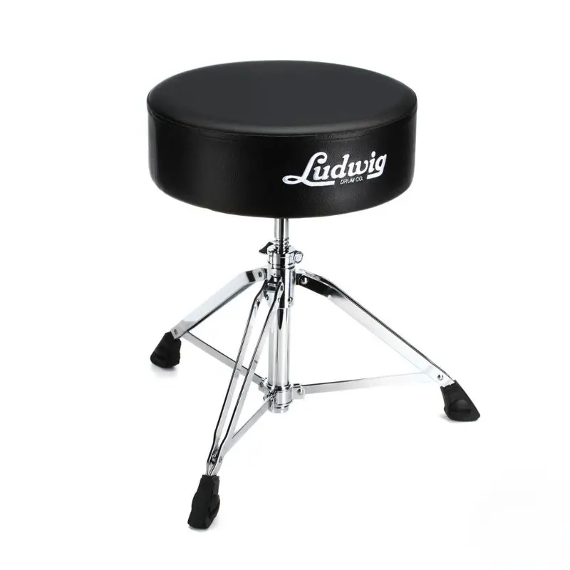 Ludwig High-Density Double-Braced Pro Round Drum Throne 1