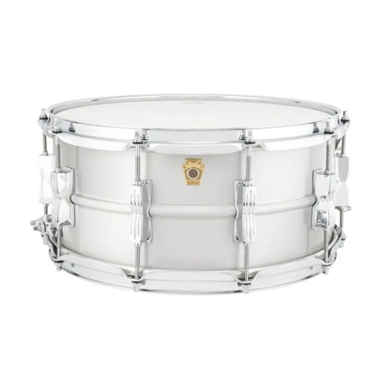 Ludwig La654Bm Acrolite Aluminum Snare Drum – 14" X 6.5", Brushed Finish 1