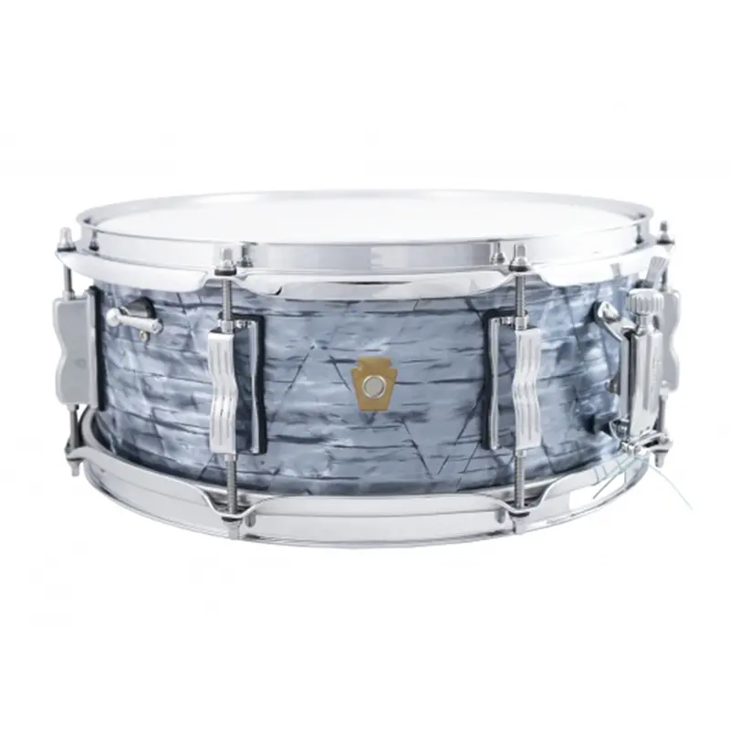 Ludwig Legacy Mahogany Jazz Fest Snare Drum – 14" × 5.5", Sky Blue Pearl 1