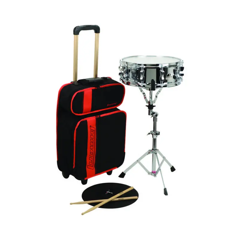Ludwig Musser Lm2477Rbr Snare Drum Kit With Heavy-Duty Rolling Bag 1
