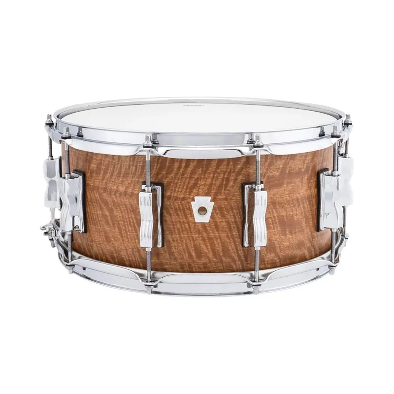 Ludwig Neusonic 14" X 6.5" Snare Drum In Satinwood Finish 1