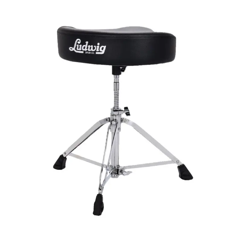 Ludwig Pro Saddle Drum Throne With High-Density Double Bracing 1