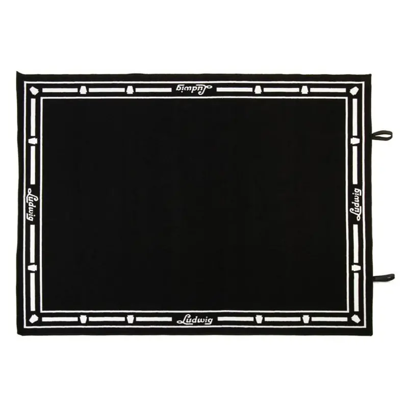 Ludwig Script Badge Drum Rug – Non-Slip Stage Mat For Kit Stability 1