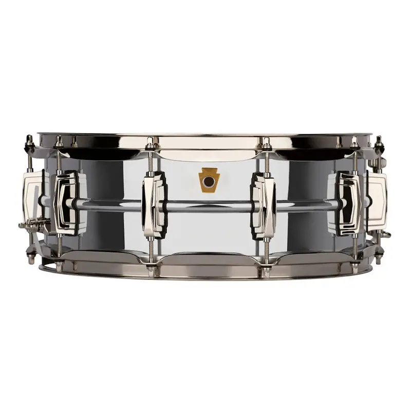 Ludwig Super Ludwig Chrome-Over-Brass Snare Drum – 14" X 5" 1