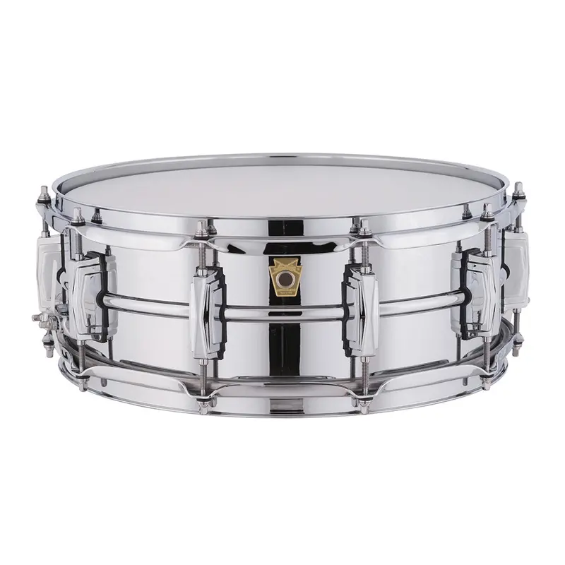 Ludwig Supraphonic Chrome Snare Drum – 14"X5" Compact Vintage Model 1