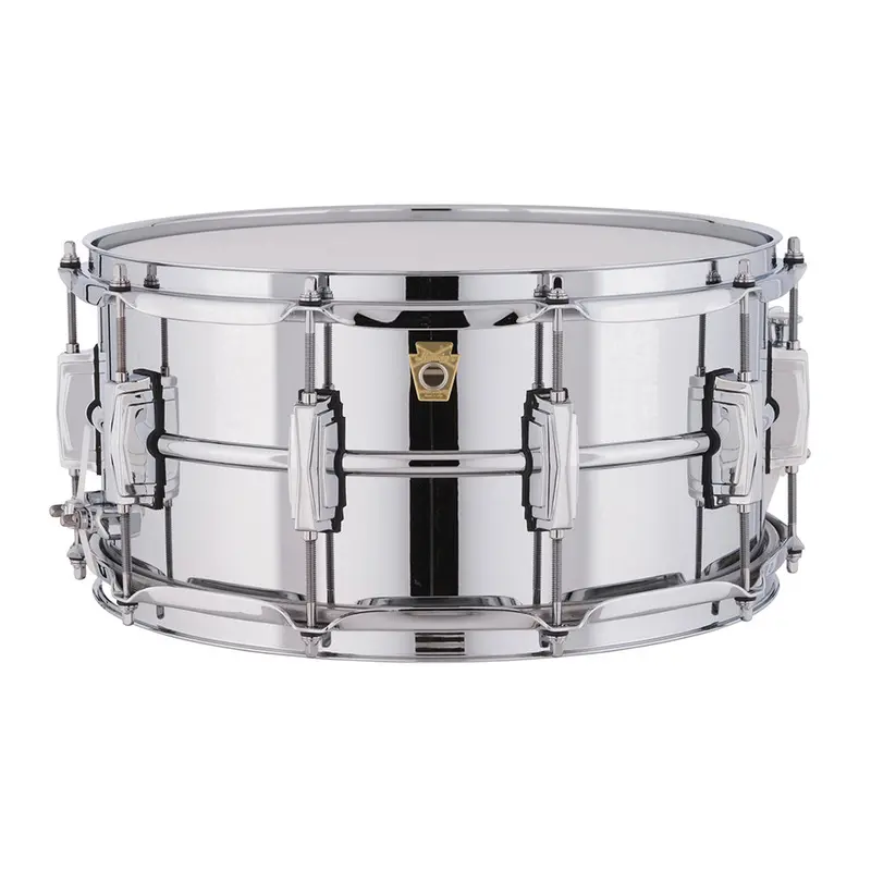 Ludwig Supraphonic Chrome Snare Drum – 14"X6.5" Classic Studio Workhorse 1