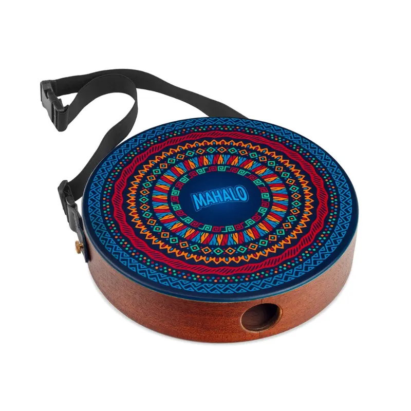 Mahalo Mpj1Cc 10-Inch Laptop Cajon Featuring Circular Graphic Design 1