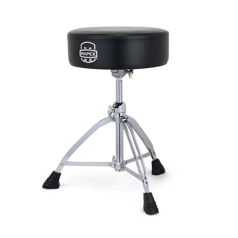 Mapex 14-Inch Round Double-Braced Drum Throne With 4-Inch Cushioned Seat 1