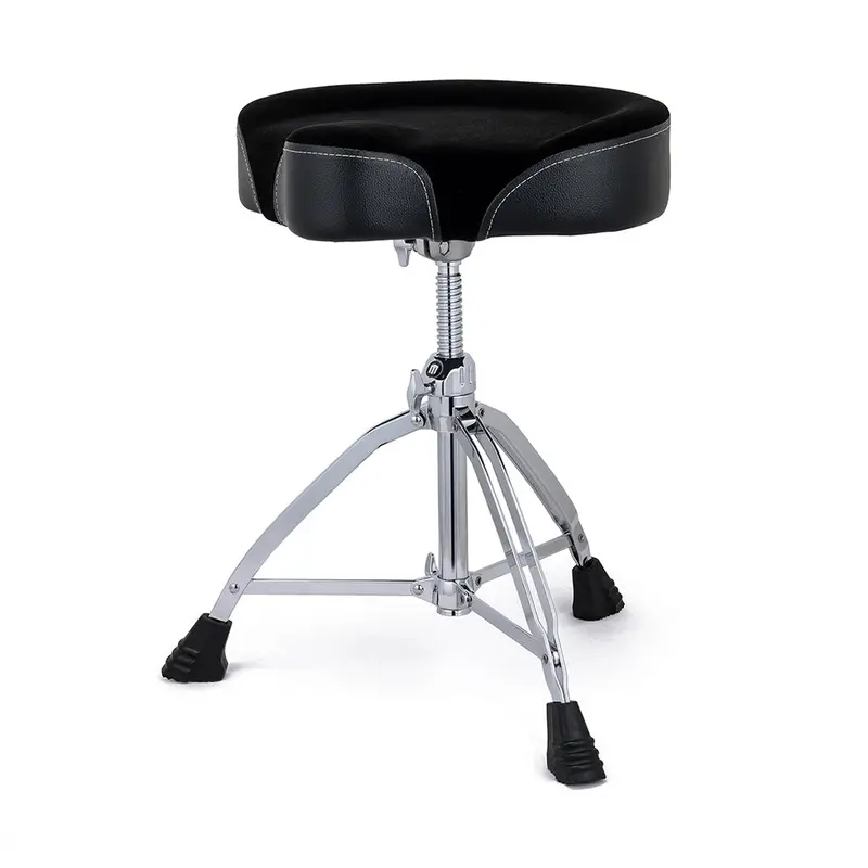 Mapex 17-Inch Double-Braced Drum Throne Saddle With 4-Inch Premium Cloth Cushion 1